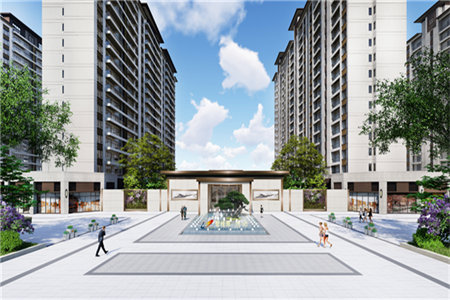 城东水岸东方3室2厅2卫120m2精装修